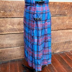 Authentic Scottish Pleated Tartan Women’s Skirt